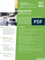 Fiche Metier Delegue Pharmaceutique