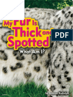 My Fur Is Thick and Spotted