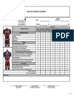 Check List - Arnés de Seguridad 3