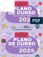 Plano de Curso Matemática