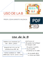 Uso de La B