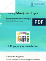 El Grupo y Su Constitución - Lic. Psic.