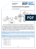 TD N°2: Fonctionnement D'un Pipeline: Exercice 1: Opérations Arithmétiques