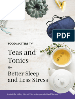 Tease and Tonics For Better Sleep and Less Stress