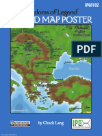 Kingdoms of Legend World Map Poster