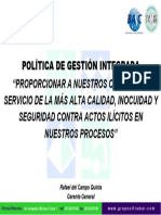 Politica de Gestión Integrada