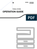 AR-5516S/AR-5520S Operation Guide