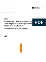 Intervenções Cognitivo-Comportamentais Transdiagnósticas