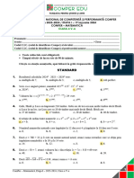 Comper 2024 Clasa a 5 a Etapa I Rezolvarea problemelor