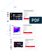 Cotización Televisor - Olimpica y Exito