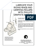 Phillips Lubricate Your Ridingringsand Carrying Rollers With Phillips Graphite Blocks