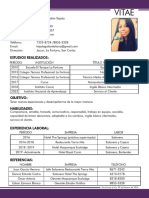 Currículum Tatiana Vanessa Gaitán Tejada 2024