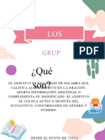 Adjetivos Grupo 2l