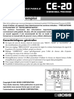 Boss Chorus Ensemble Ce 20 Mode D Emploi FR 44037