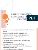 Ustroj Hrvatsko-Slavonske Vojne Krajine - 2. R