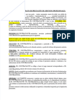 PDF Modelo Contrato de Servicios Profesionales Scrib Compress