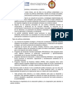 T1 - GESTIÓN AMB. - Política Ambiental