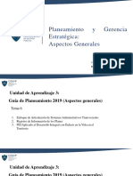 Planeamiento y Gerencia Estratégica: Aspectos Generales: DR. Gilberto Garrido Chávez