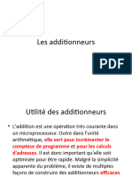 Les Additionneurs