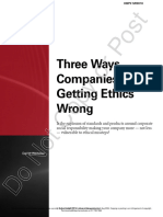 Three Ways Companies Are Getting Ethics Wrong 2