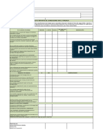 Formato Auto Reporte de Condiciones de Trabajo y Salud