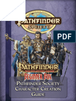 Beginner Box - Pathfinder Society Character Creation Guide