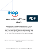 IHOP Vegan and Vegetarian Guide 20211214