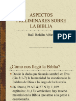 Clase 1 Introduccion Biblia