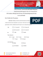 Survey Questionnaire