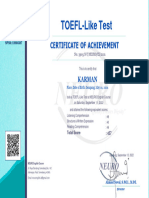 TOEFL Karman