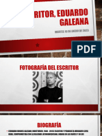 Escritor, Eduardo Galeana