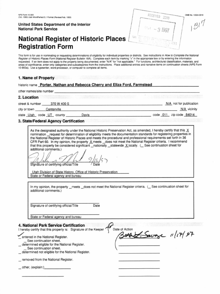 National Register - Cherry | PDF | Public Services | Public Administration