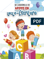 Cuadernillo de Apoyo para Alumnos en REZAGO DE LECTOESCRITURA.
