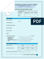 Formulir Pendaftaran Siswa