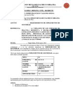 Informe Residente 028 - 2023 - Implementos de Seguridad