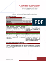 Estructura Organica Perfil de Puestos Direccion