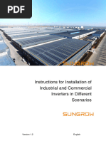 Instructions For Installation of Industrial and Commercial Inverters in Different Scenarios - V12 - EN