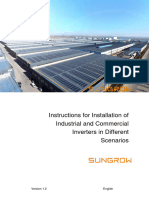 Instructions For Installation of Industrial and Commercial Inverters in Different Scenarios - V12 - EN