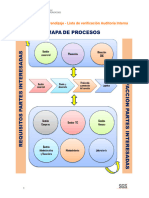 Actividad de Aprendizaje - Lista de Verificación Auditoría Interna TANIA PIÑEROS VALDES