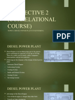 ME Elective 2 Correlational Course Diesel Power Plant