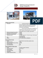 WP106 N2 Pumping Unit Datasheet