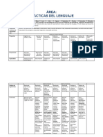 Planificación Anual de Practicas Del Lenguaje