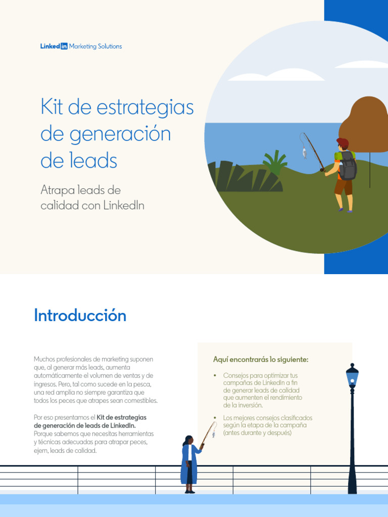 Estrategias de Leads en LinkedIn | PDF | Marketing | Presupuesto