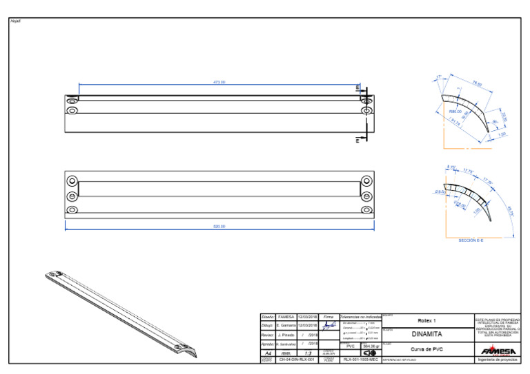 ITEM 35006 - RLX-001-1005-MEC - Curva PVC | PDF