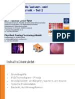 PT - 2 - Einführung in Die Dünnschichttechnik