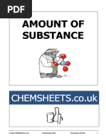 Chemsheets As 1027 Amount of Substance