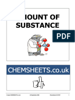 Chemsheets As 1027 Amount of Substance