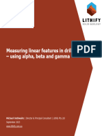 Measuring Linear Features in Drill Core 1693480506