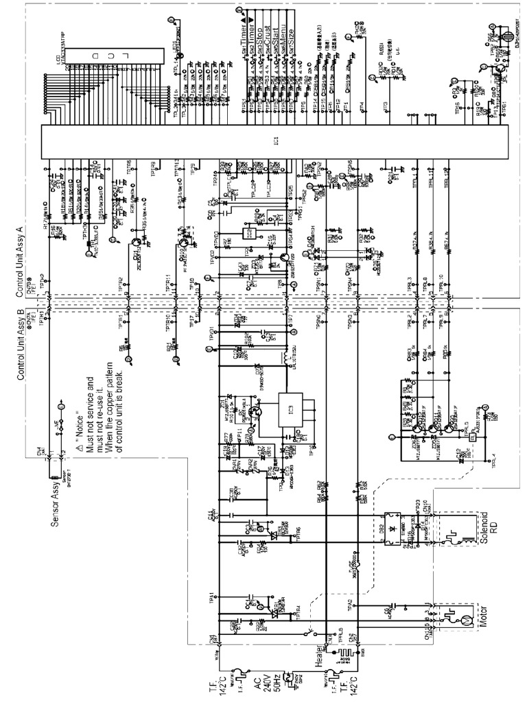 Panasonic Bread Maker Schematic-Diagram | PDF