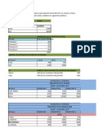 Ejercicio Presupuesto de Produccion